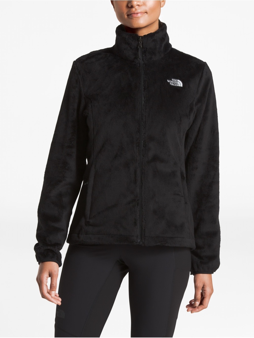 The North Face size small Women's Black Fleece Jacket - Cozy Full-Zip